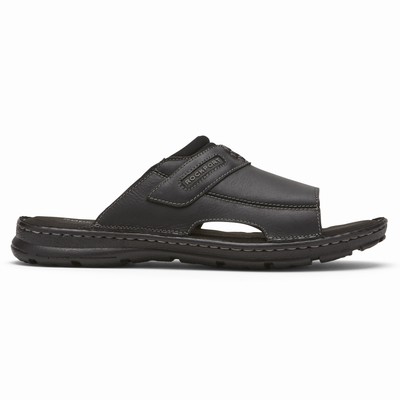 Sandálias Rockport Darwyn 2 Homem Pretas PT-69742